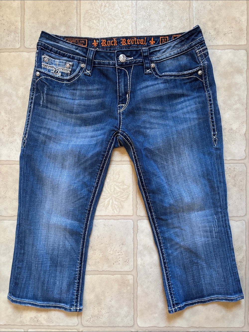 Rock Revival Sara Capri Women’s Size 32